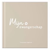 Fyllbooks Mijn negen maanden dagboek - Zwangerschapsdagboek - Invulboek voor 9 maanden - Beige