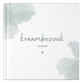 Fyllbooks Kraambezoekboek - Kraamtijd - Invulboek voor kraambezoek - Watercolour Groen