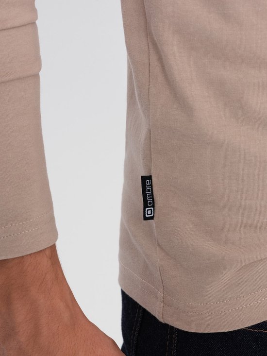 Longsleeve heren - Beige - VICENZA