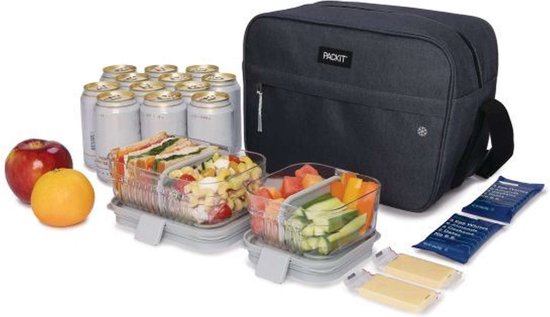 Pack It - Koeltas Zuma - Polyester - Zwart van Pack It — afbeelding 2
