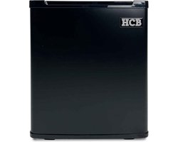 HCB® - Professionele Horeca Minibar koeling - 32L - Mini Koelkast - Kleine drankenkoelkast - Flessenkoelkast - Bier koelkast - tafelmodel - 45.6x38.5x48 cm (DxBxH) - 11 kg - Frigo - 9965