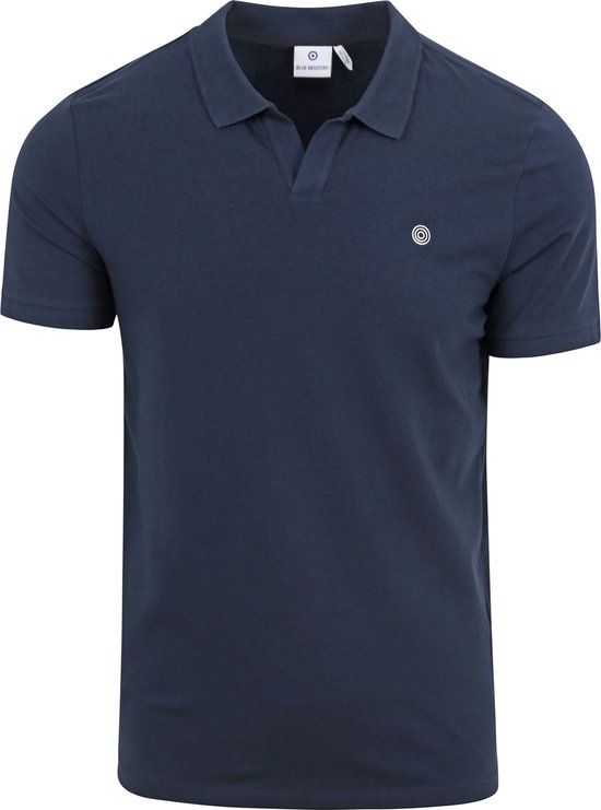 Blue Industry - Polo Jersey Riva Navy - Coupe moderne - Polo Homme Taille M
