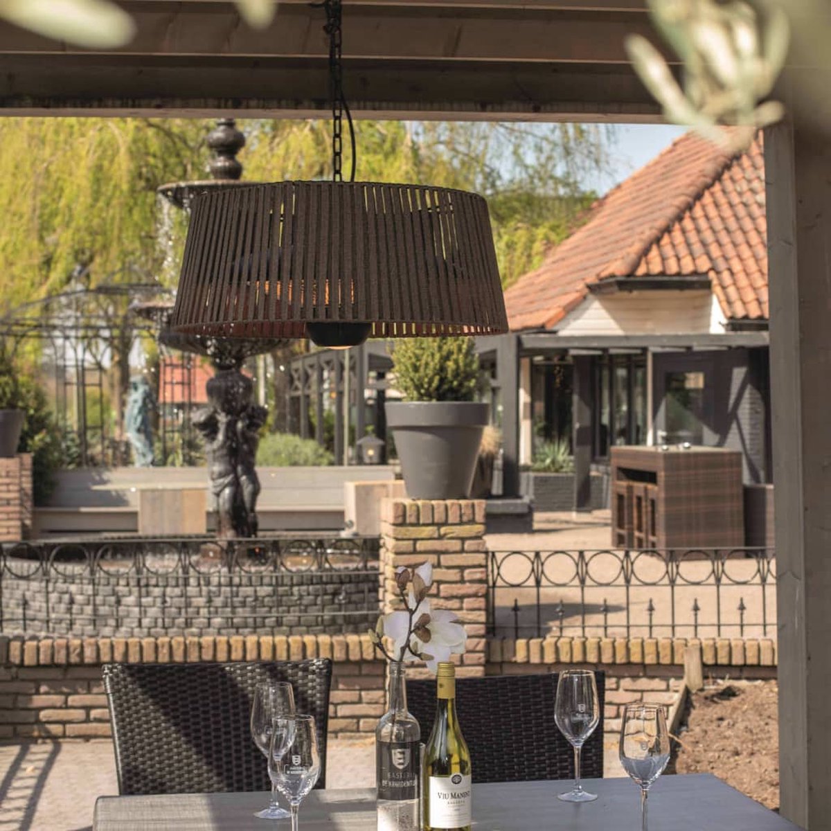 Sunred Artix Corda Bright 1800 W - Hanging patio heater - Brown