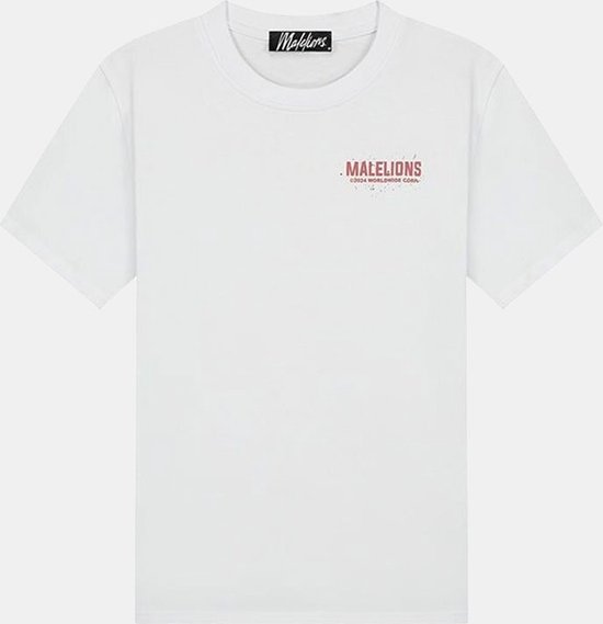 Worldwide Paint T-Shirt - Wit