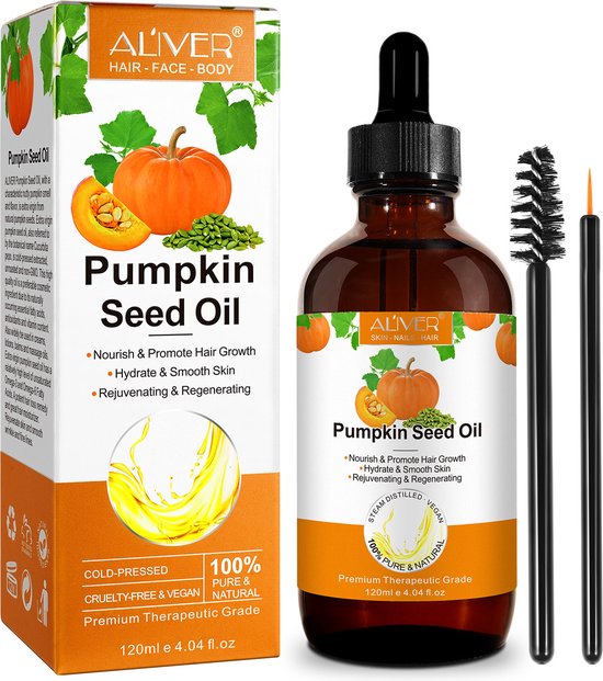 Aliver Pumpkin Seed Oil - Pompoenzaadolie - Pompoenpitolie 120ml