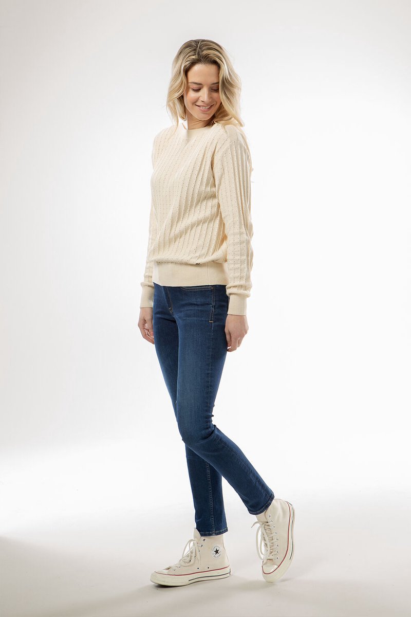 Tripper VERONA Dames Slim Fit Jeans Blauw - Maat W26 X L32