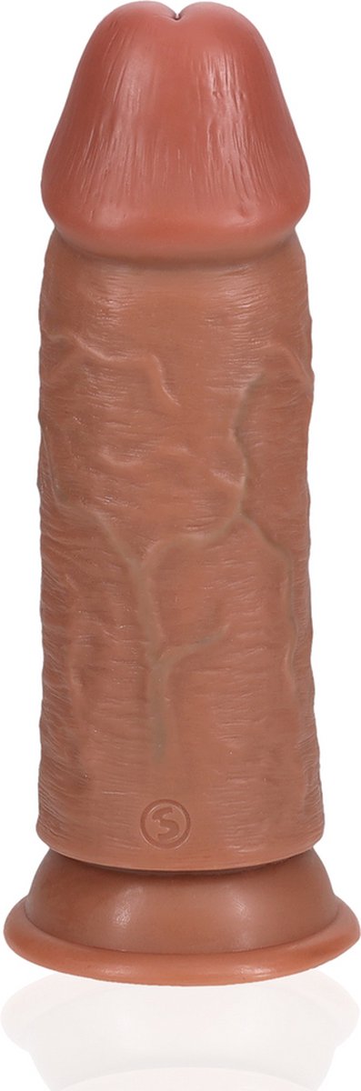 Goedkoopste Extra Thick Straight without Balls 20,3 cm - Tan