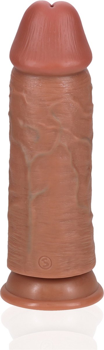 Goedkoopste Extra Thick Straight without Balls 9 / 23 cm - Tan
