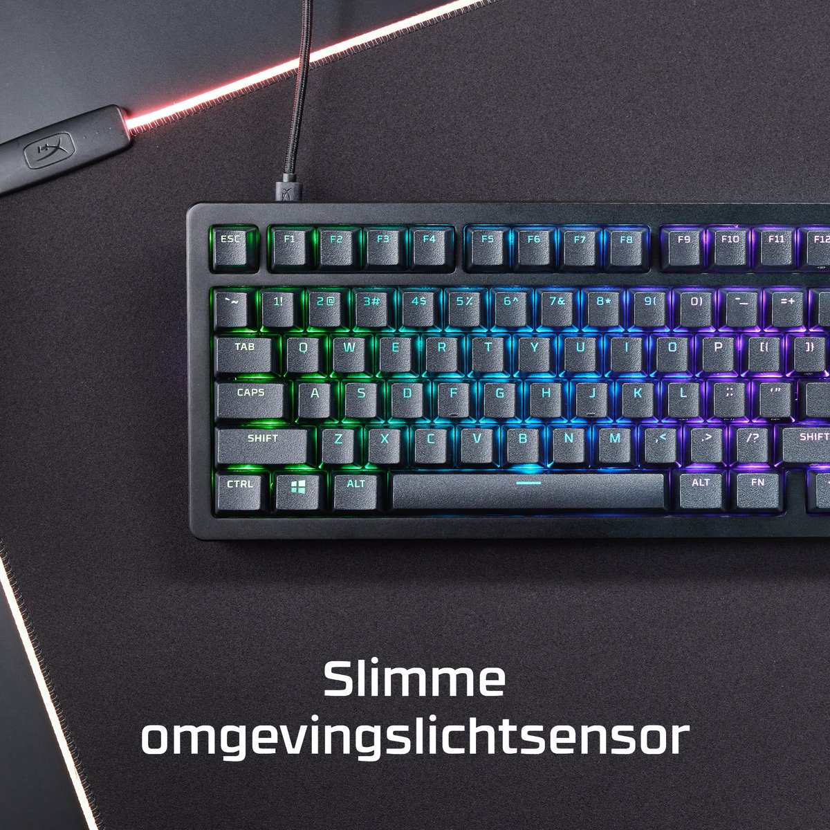 HyperX Alloy Rise 75 - Compact Mechanisch Toetsenbord met Hot-Swap thumbnail 7