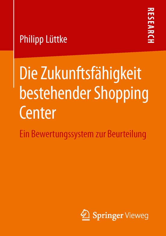 Die Zukunftsfähigkeit bestehender Shopping Center - cover