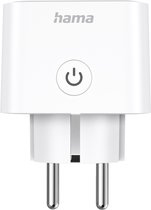 Hama Smart Wi-Fi-stopcontact - Met app geschikt voor Apple/Android- Geschikt voor elektrische apparaten - Voice control (google assistant/amazon alexa) - 3680W - Wit
