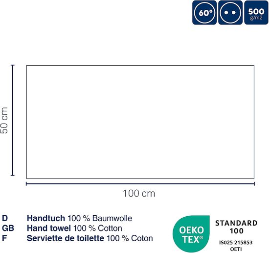Serviette, 50 x 100 cm, Vieux Rose - Kela | Leonora