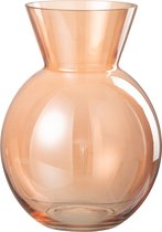 J-Line Vase Lucy Verre Orange Large