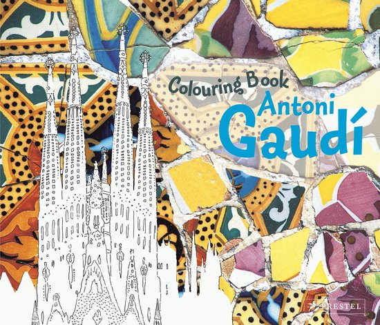 Coloring Books - Colouring Book Antoni Gaudi - cover