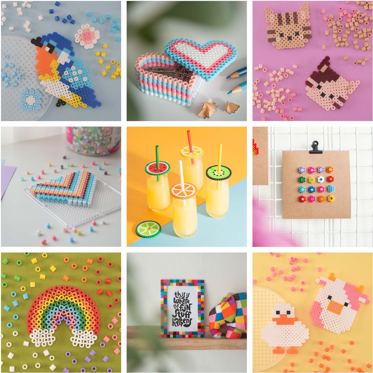 Vaessen Creative Strijkkralen Set - Assortiment - 10.000 stuks - Incl. Accessoires — afbeelding 4