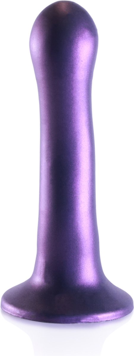 Goedkoopste Ultra Soft Silicone Curvy G-Spot Dildo - 7'' / 17 cm