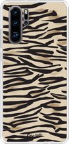 Casetastic Huawei P30 Pro Hoesje - Softcover Hoesje met Design - Savannah Zebra Print