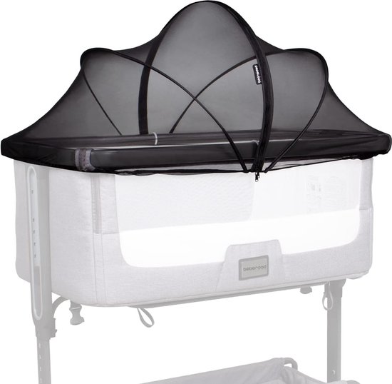 Moustiquaire Lit Bébé Avec Fermeture Éclair – Protection Anti-Insectes 70x140 Cm – Filet Respirant & Facile D'Accès