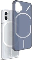 TUDIA Ultra Transparant Fit SKN Hoesje voor Nothing Phone (1) Blauw