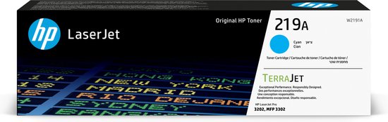 HP 219A - Originele Tonercartridge - Cyaan - Standaard Capaciteit