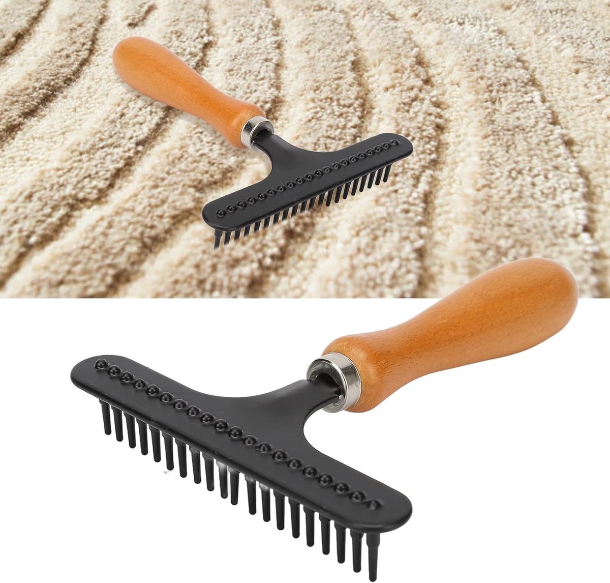 Set voor het verwijderen van dierenhaar Tapijthark voor het verwijderen