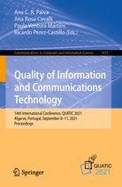Communications in Computer and Information Science- Quality of Information and Communications Technology