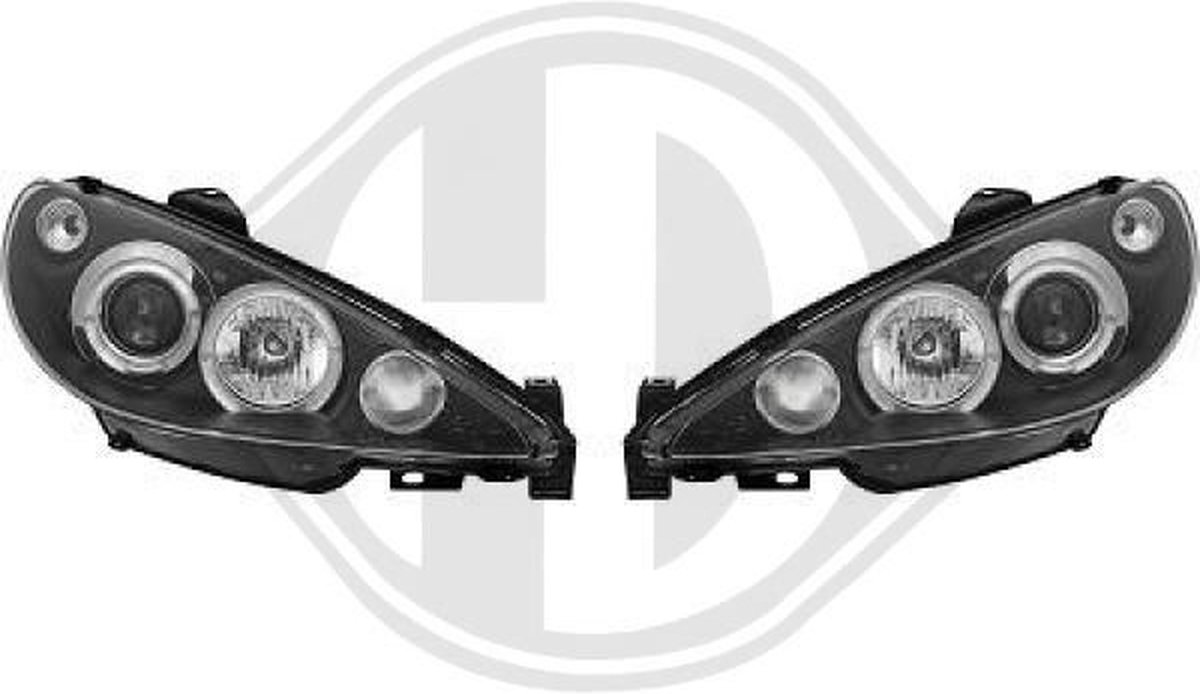 Verstralerset - HD Tuning Peugeot 206 Hatchback (2a/c). Model: 1998-08 - 2012-12