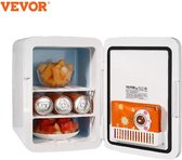 JK24 - Mini koelkast - Mini koelkasten - Minibar - Kleine Koelkast - Auto koelkast - met 12V aansluiting - 10L / 12 blikjes - draagbaar
