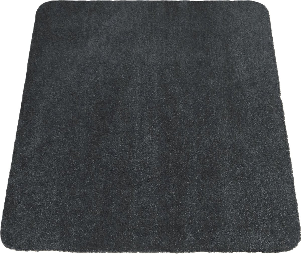 PRIMA - Schoonloopmat - Deurmat - Droogloopmat - zwart - antraciet - 80x90cm - uitwasbaar - antislip
