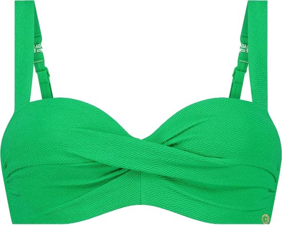 Ten Cate Twisted Rembourré Haut de bikini à armatures dames vert