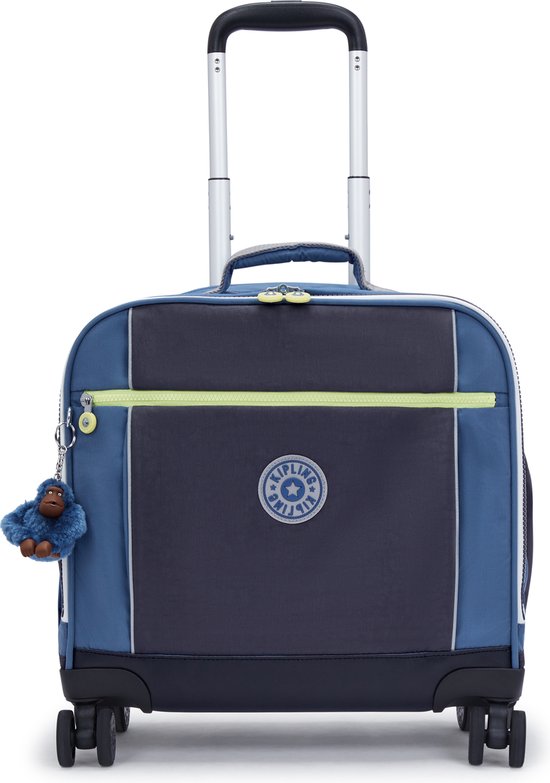 Kipling NEW STORIA Schooltas met wielen, 25 Liter, 13 inch laptopvak - Blue Green Bl