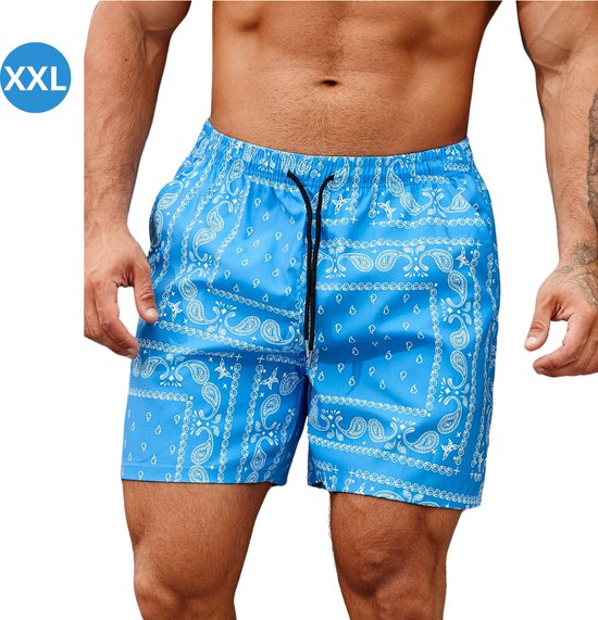Short De Bain Homme Séchage Rapide Avec Poches - Léger, Confortable, Cordons Serrage, Idéal Plage, Sport, Piscine Et Quotidien