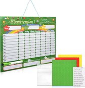 Navaris magnetisch beloningsbord - Taakplanner voor kinderen - Beloningssysteem met sterren en activiteiten - Duits