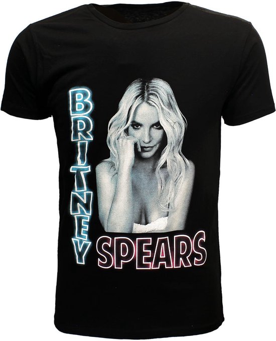 Britney Spears Neon Light T-Shirt - Officiële Merchandise