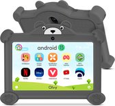 Olvy Kindertablet Vanaf 3 Jaar - Android 13 - Tablet - 96GB - Ouder Control App - 7 Inch - Tablet Kinderen - Stevige Beschermhoes - 100% Kidsproof