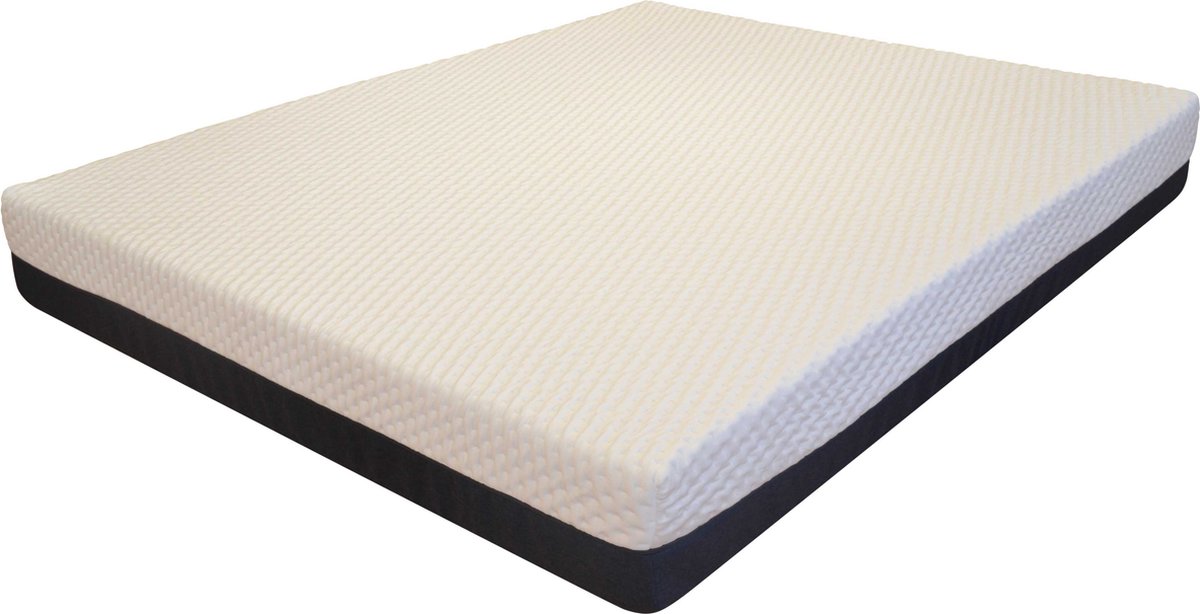 Tweepersoonsmatras Excellence 120x200x23cm - pocketveren - Emob - Matrassen - Wit - Viscose; Polyester; PU Schuim; Koudschuim