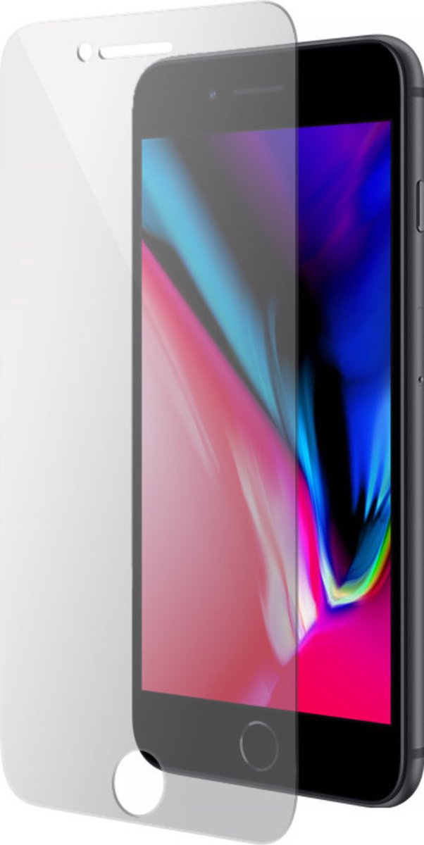 Mobiparts Screenprotector geschikt voor Apple iPhone 8 Plus Glazen | Mobiparts Regular Screenprotector - Case Friendly