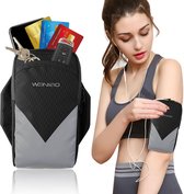 Sport Armband Cover Running Arm Tas Pouch Jogging Band Pols Armband Bag Telefoon houder WN04 - Universeel tot 6.5 Inch Smartphones