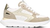 Hip H1572 Lage sneakers - Leren Sneaker - Meisjes - Beige - Maat 39