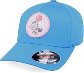 Hatstore- Kids Unicorn Cat Love Patch Ocean Blue Flexfit - Unicorns Cap
