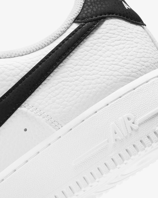 Nike Air Force 1 '07 Heren Sneakers - White/Black - Maat 44.5 - Nike