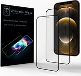Umbrella Glass PrecisionGuard EdgeToFit Screenprotector geschikt voor iPhone 12 - 12Pro