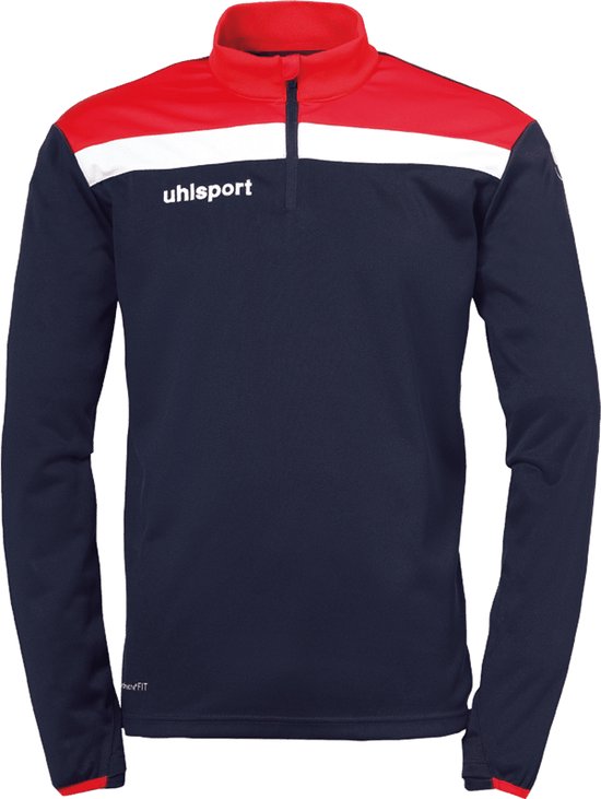 Uhlsport Offense 23 1-4 Zip Top Marine-Rouge- Wit Taille XL