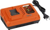 Dual Power batterijlader POWDP9051 - 4.0A - voor 20V & 2x20V accu's - batterijplatform