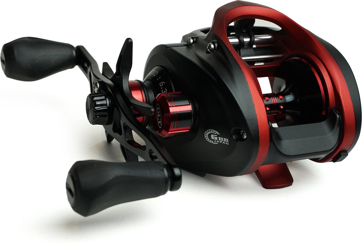 DLT Legend XRV 5000 Baitcast reel - 17Kg Ster Slip - Ratel Uitvoering - Roofvissen - Baitcasting