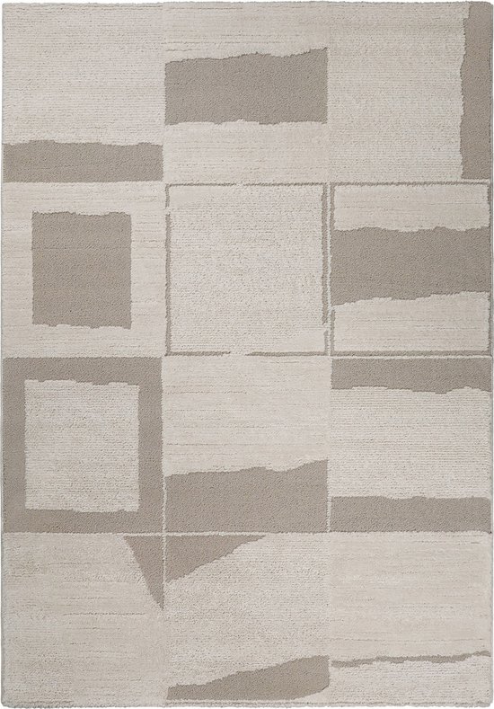 Wecon home - Laagpolig tapijt - Ingvar - 70% Polyester, 30% Polypropyleen - Dikte: 18mm