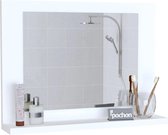 Pochon - Spiegel Modena - Wit - Wit - 3x60x40