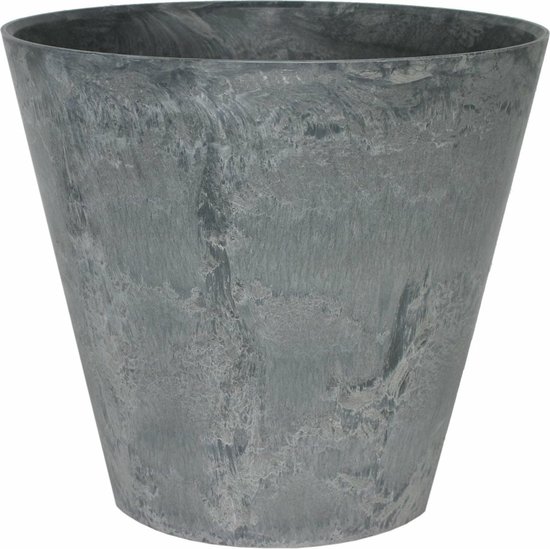 Artstone Bloempot Claire - grijs - D43 x H39 cm - met drainagesysteem - voor binnen en buiten - Artstone