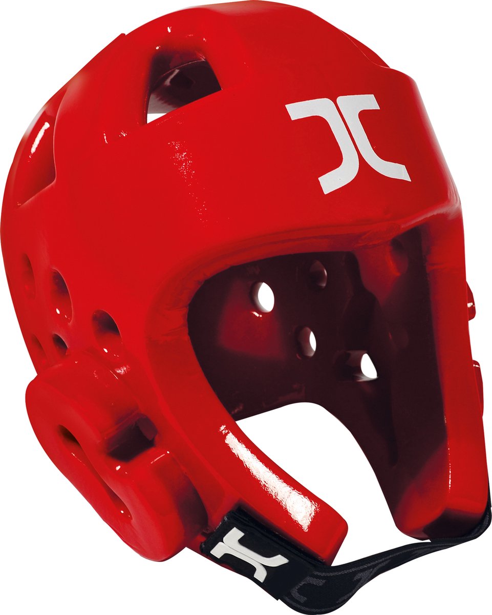 Taekwondo-hoofdbeschermer JCalicu | WT-goedgekeurd | Rood (Maat: M)