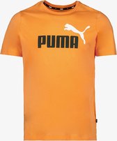 Puma ESS+ 2 Col Logo heren T-shirt oranje - Maat M